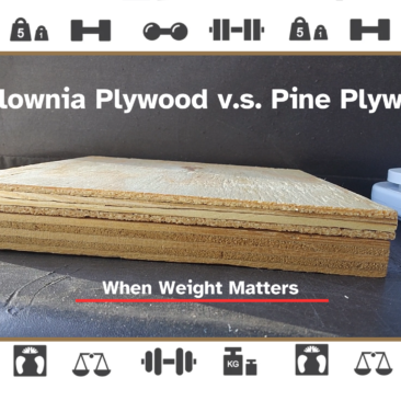 Paulownia Plywood v.s. Pine Plywood (1)