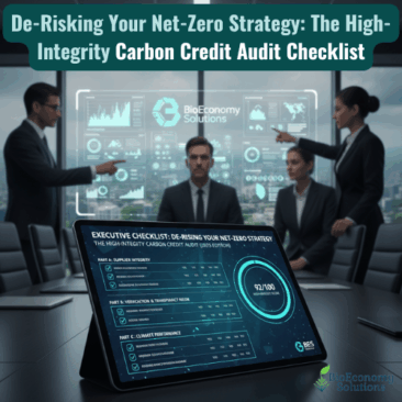 De-Risking Your Net-Zero Strategy The High-Integrity Carbon Credit Audit Checklist