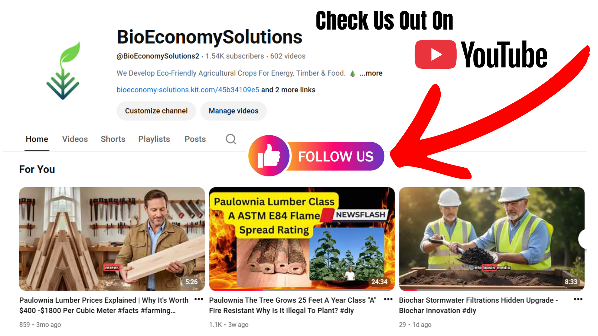 "Where do I go to learn about the Trillion Dollar Green Economy?"I always say the same thing. Go here 